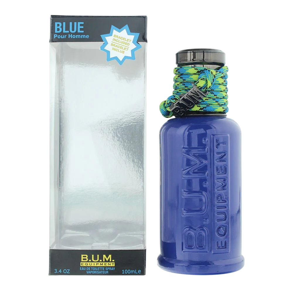 BUM Equipment, Blue Wrap Bracelet, Eau de Toilette, För män, 100 ml