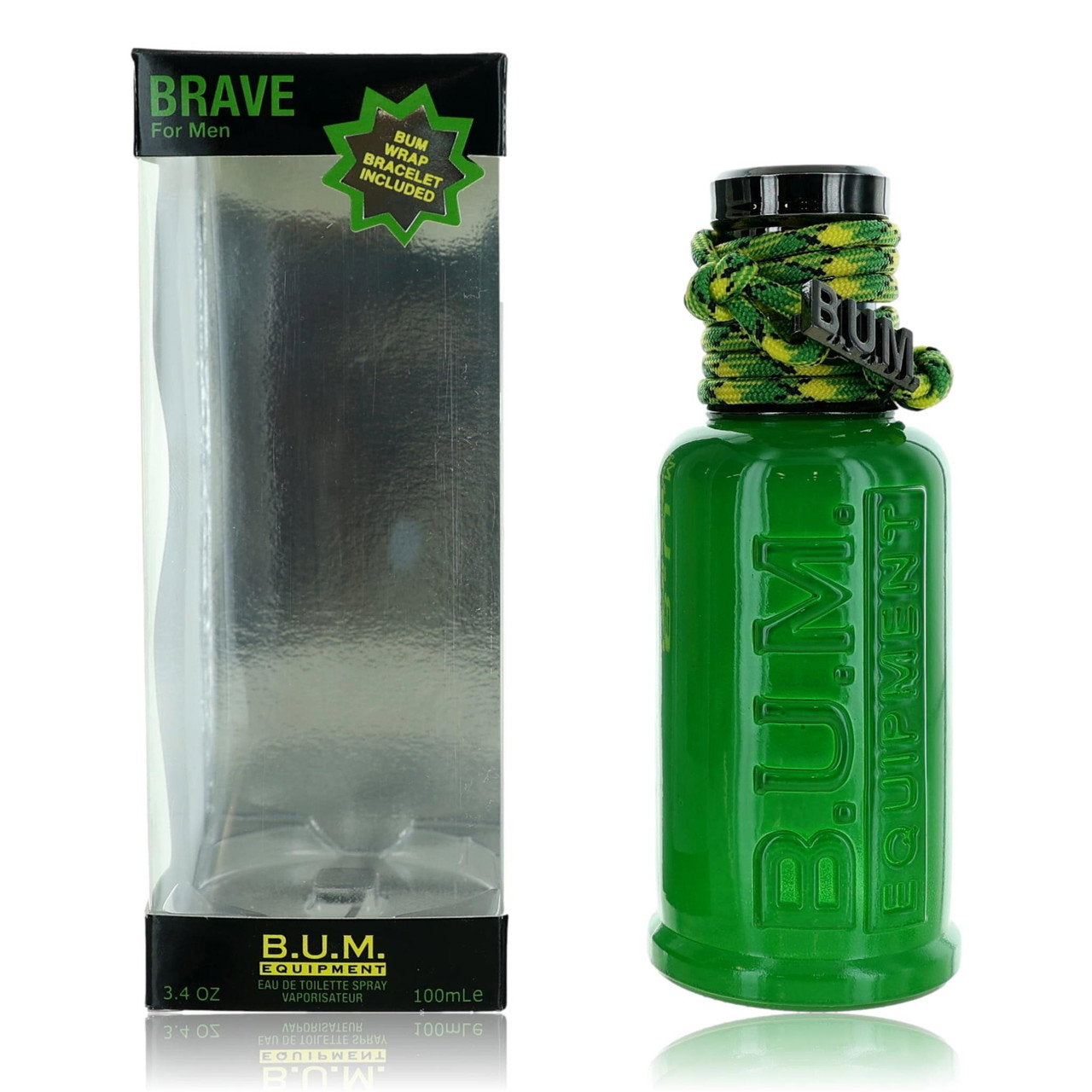 BUM Equipment, Brave Wrap Bracelet, Eau de Toilette, För män, 100 ml