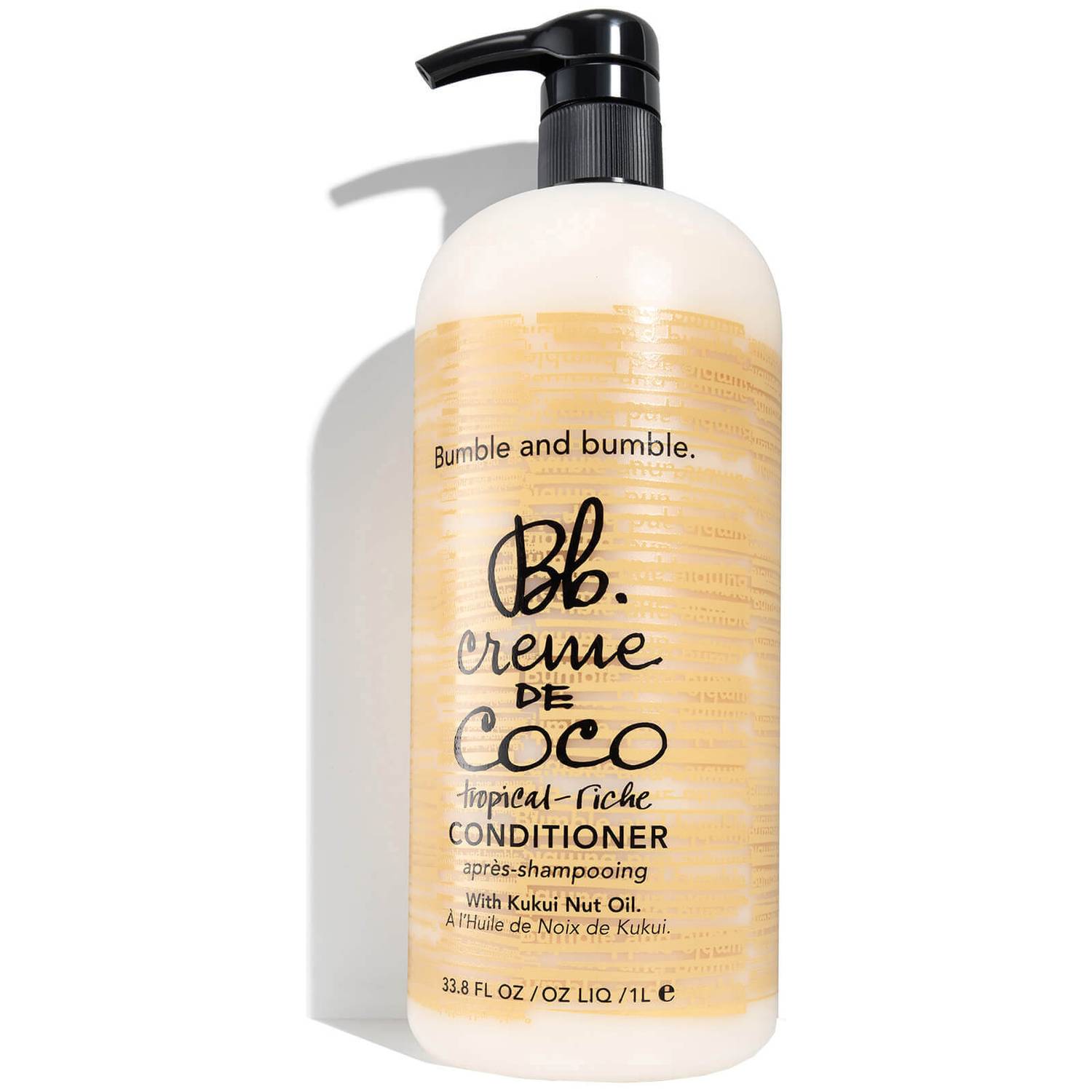 Bumble and Bumble, Bb. Creme De Coco, Kokosolja, Hårbalsam, För återfuktning, 1000 ml