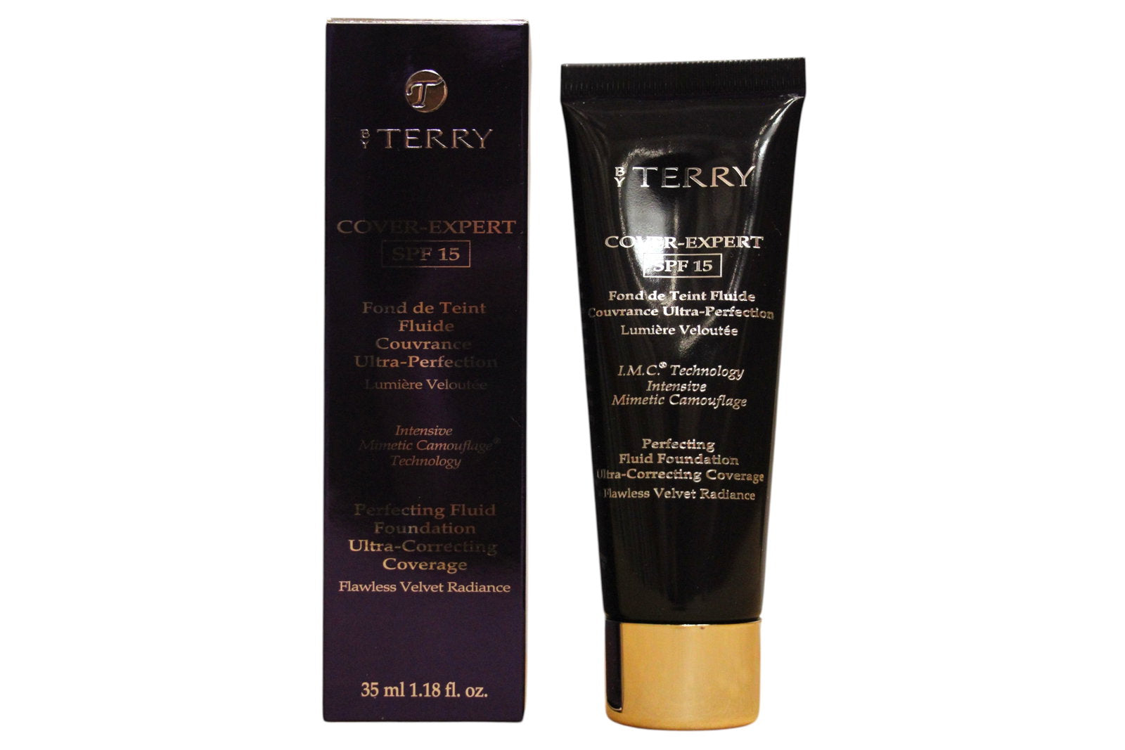By Terry, Cover Expert, Flytande foundation, NR 1, Rättvis beige, SPF 15, 35 ml