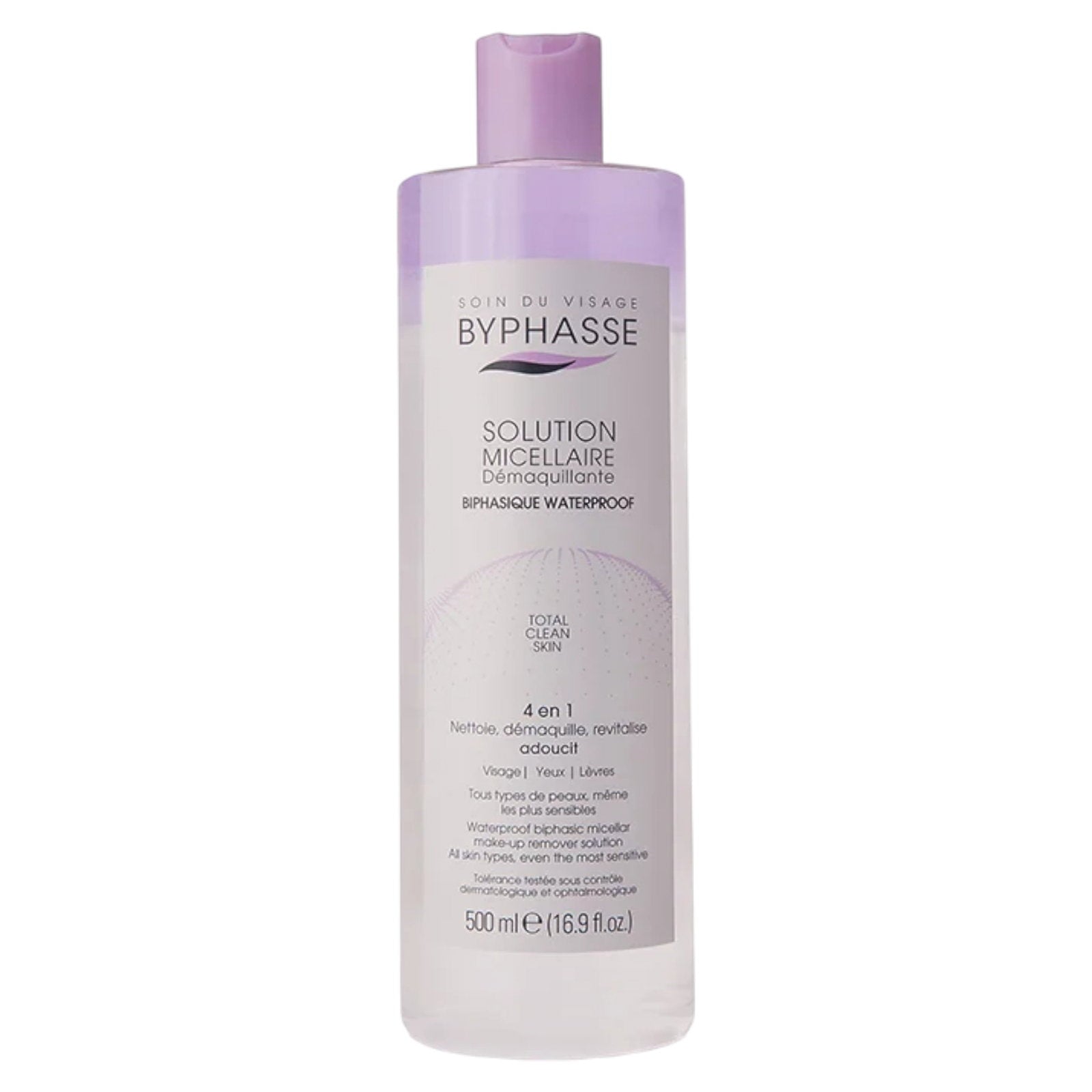Byphasse, Byphasse, Revitalisering, Micellärt vatten, Alla hudtyper, 500 ml
