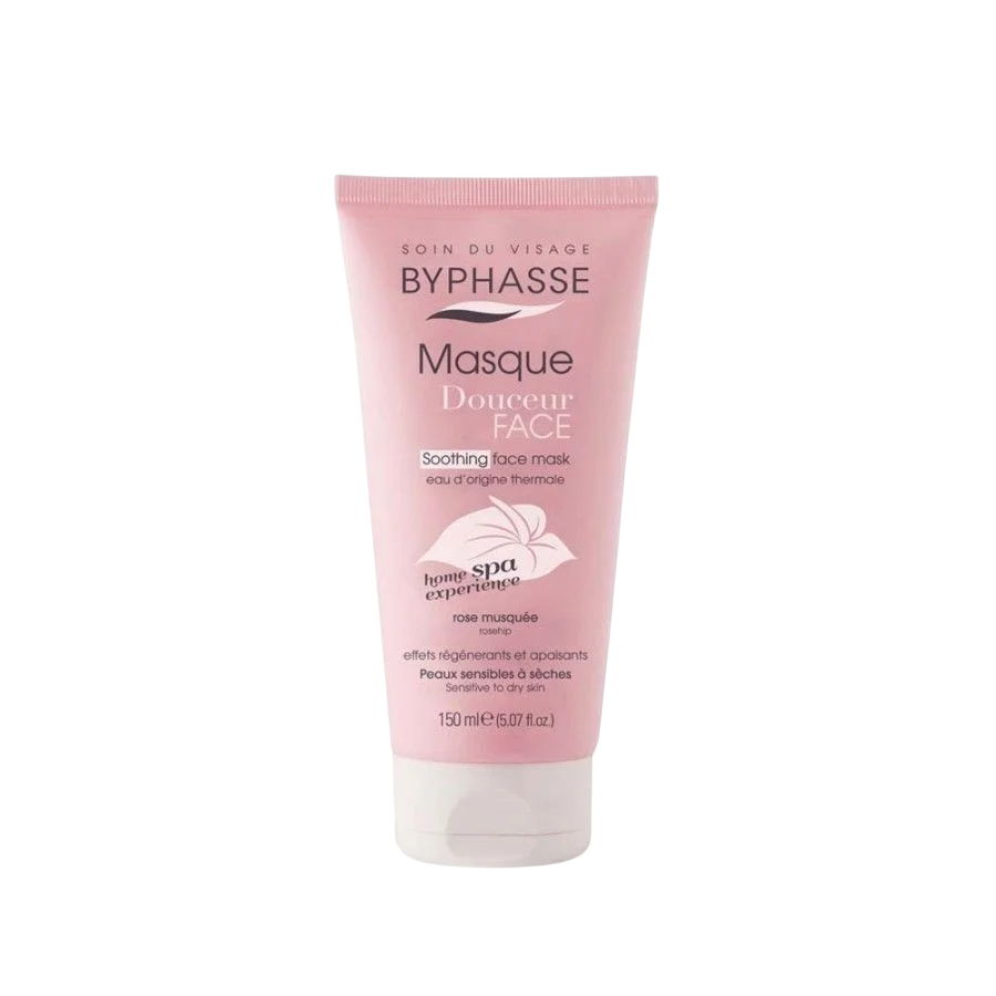 Byphasse, Home Spa, Termalvatten, Lugnande, Kräm mask, För ansiktet, 150 ml