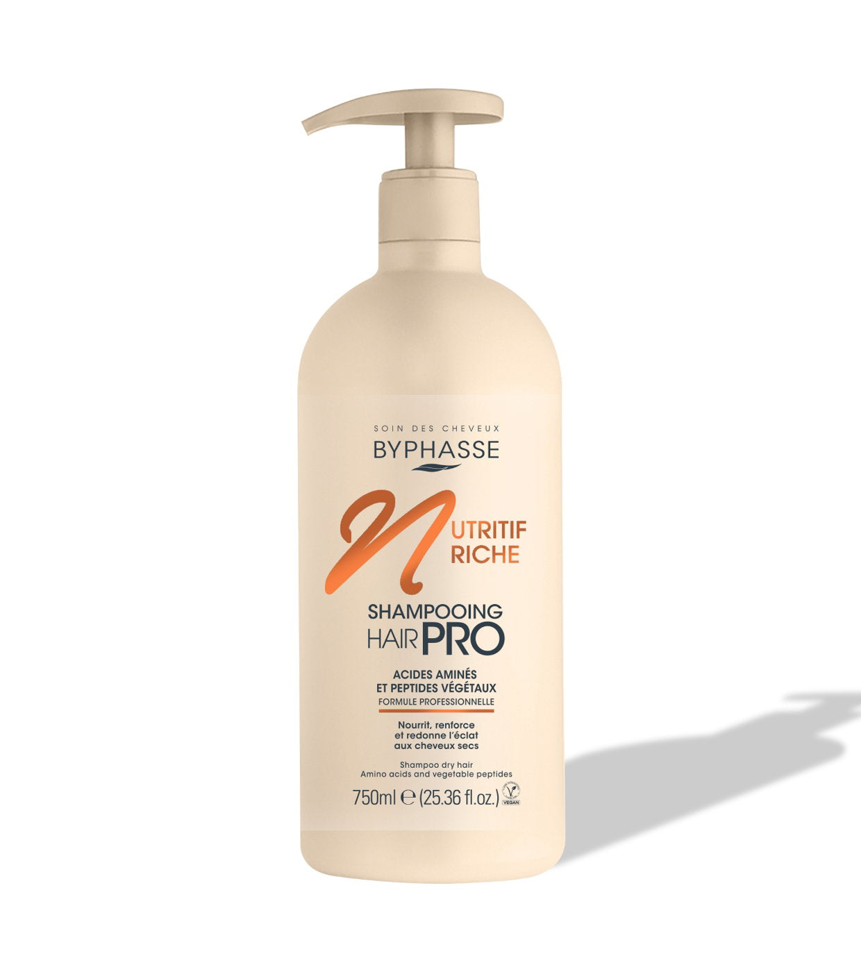 Byphasse, Pro Nutritive Rich, Hårschampo, Näringsrik, 750 ml