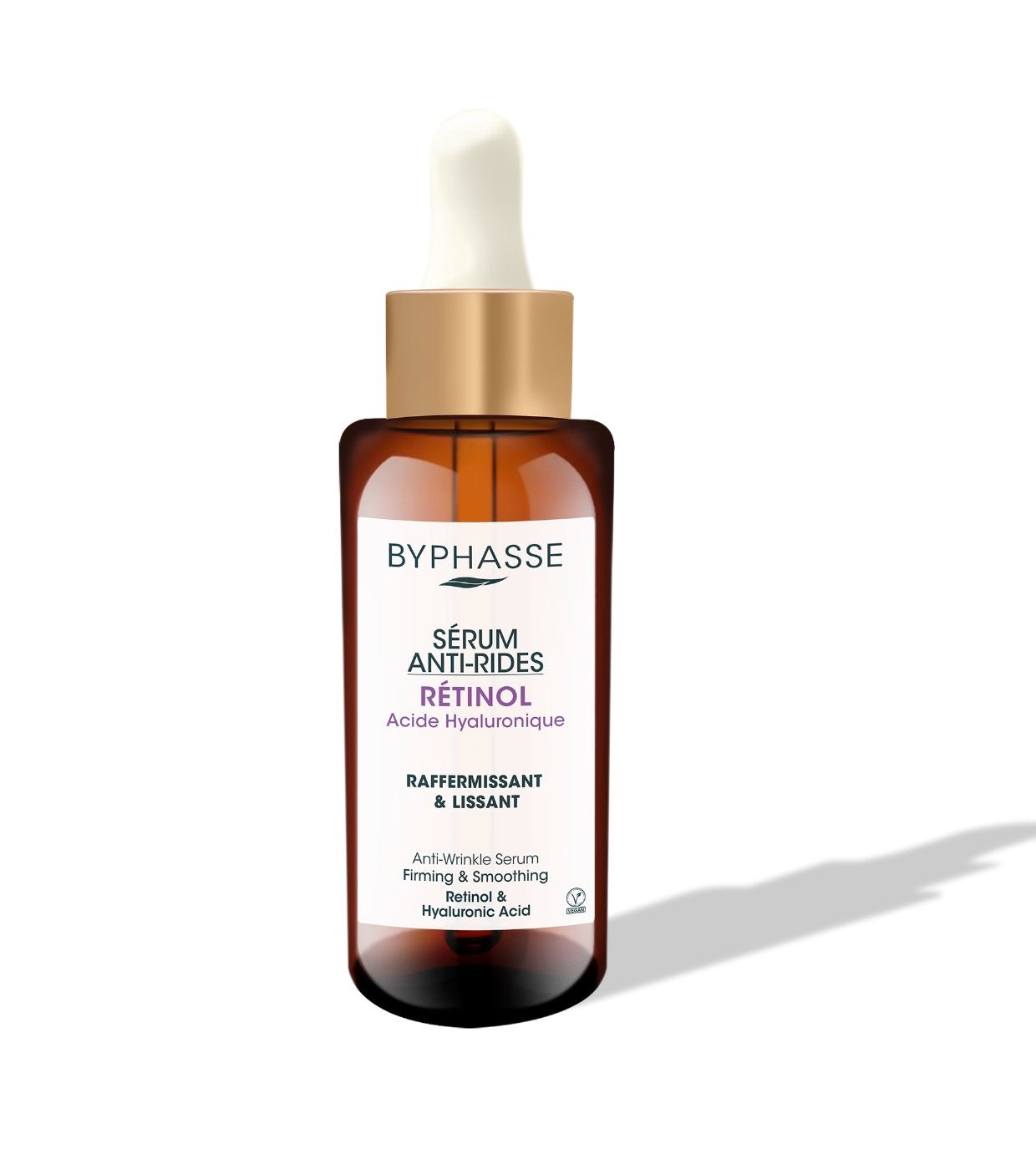 Byphasse, Retinol Anti-Wrinkle, Uppstramning, Serum, För ansiktet, 50 ml
