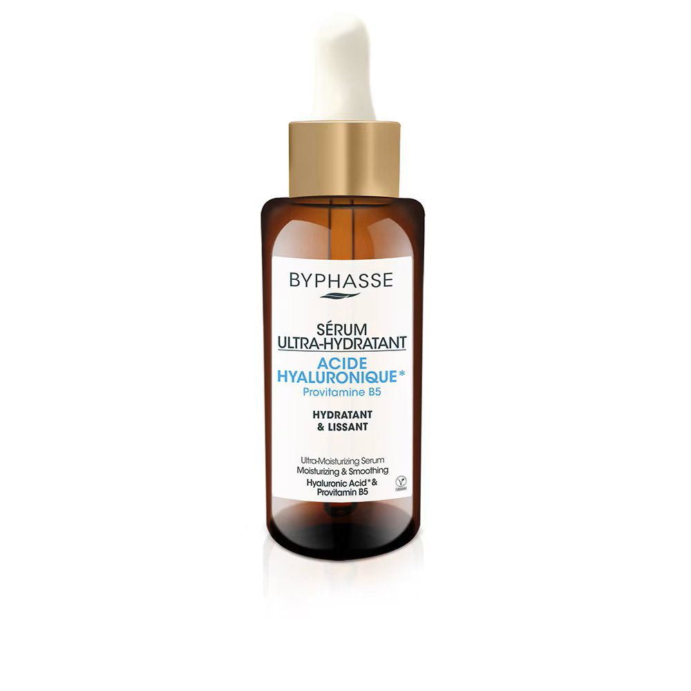 Byphasse, Ultra-Hydratant Hyaluronic Acid, Återfuktande, Serum, För ansiktet, 50 ml