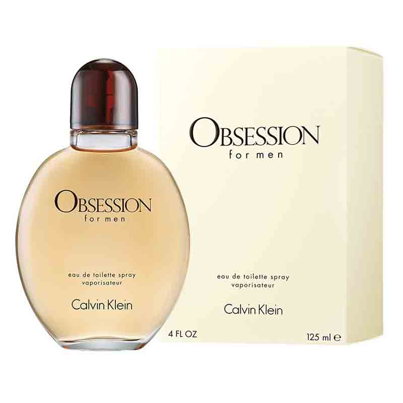 Calvin Klein, Obsession, Eau de Toilette, För män, 125 ml