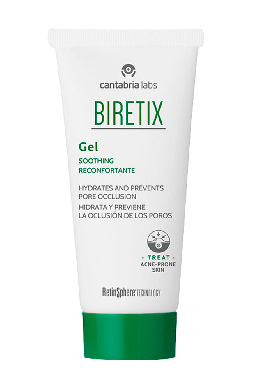 Cantabria Labs, Biretix, Lugnande, Gel, För ansiktet, 50 ml