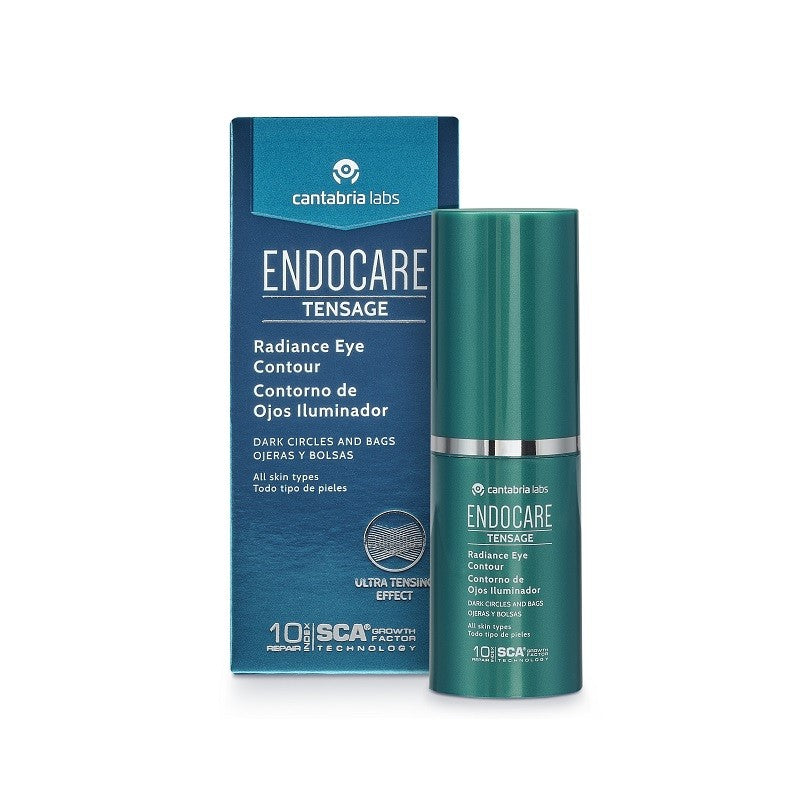 Cantabria Labs, Endocare Tensage, Mot mörka ringar, Ögonkräm, 15 ml