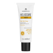 Cantabria Labs, Heliocare 360º, Sol skydd, Solkräm gel, SPF 50+, 50 ml