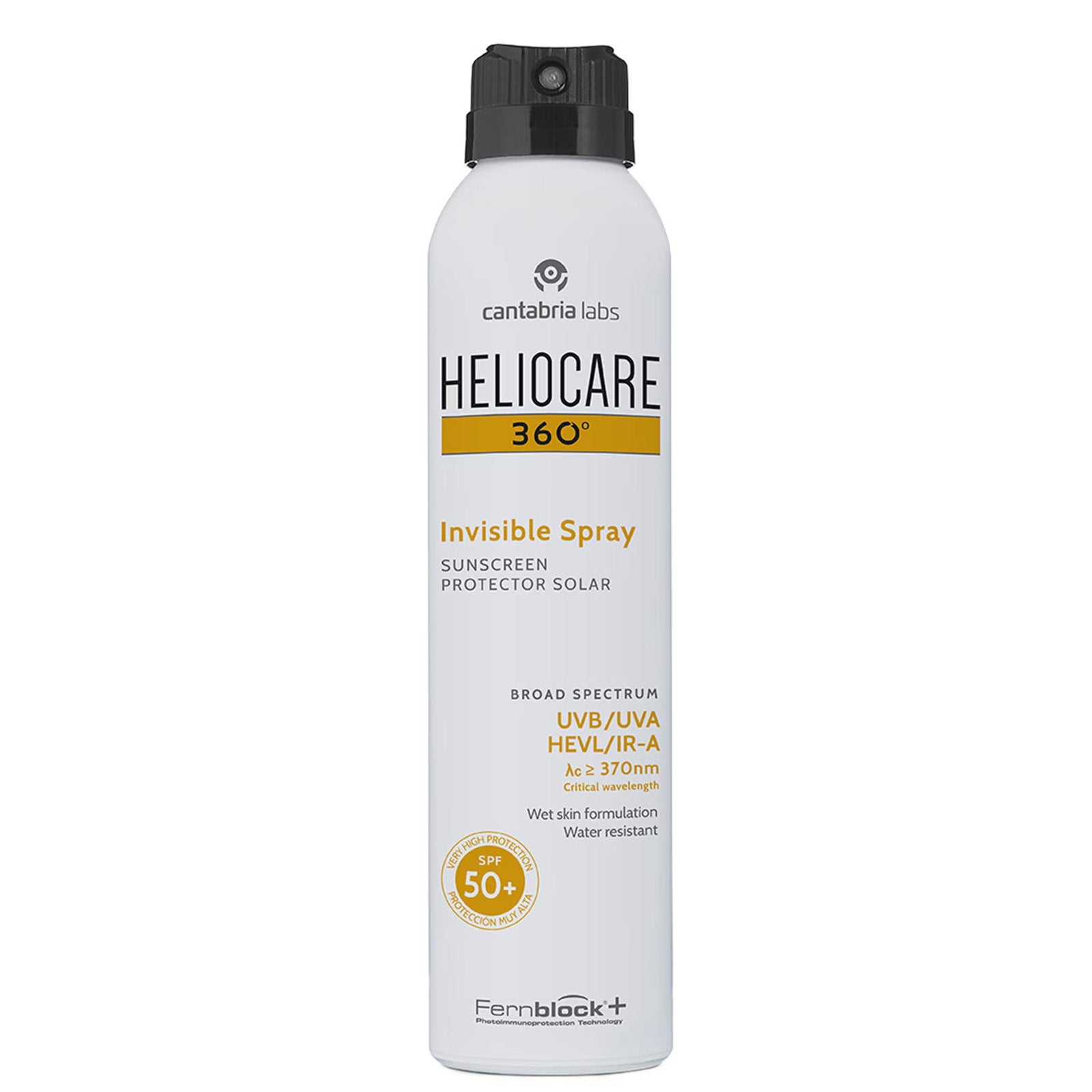 Cantabria Labs, Heliocare 360º, UV-skydd, Solkrämsspray, SPF 50+, 200 ml