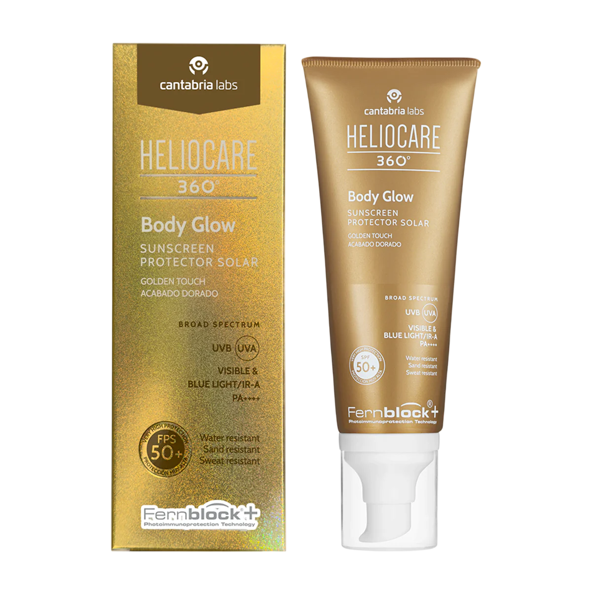 Cantabria Labs, Heliocare 360º, Glöd, Solkräm, SPF50+, 100 ml