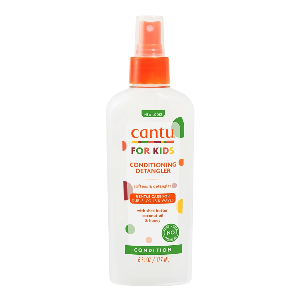 Cantu, Care For Kids, Sheasmör, Leave-in balsam, Reda ut, 177 ml