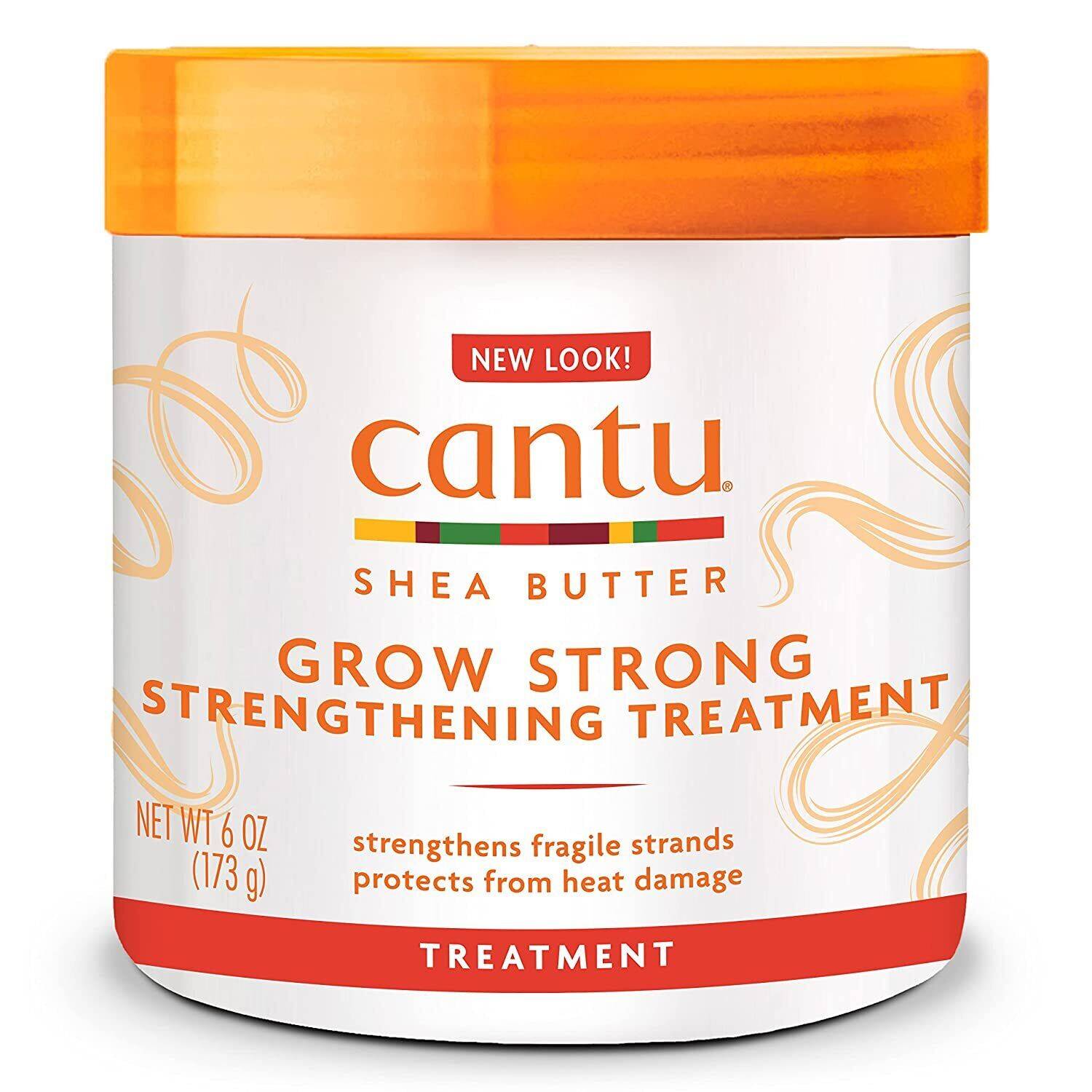 Cantu, Grow Strong, Sheasmör, Hårkräm behandling, För att stärka, 173 g