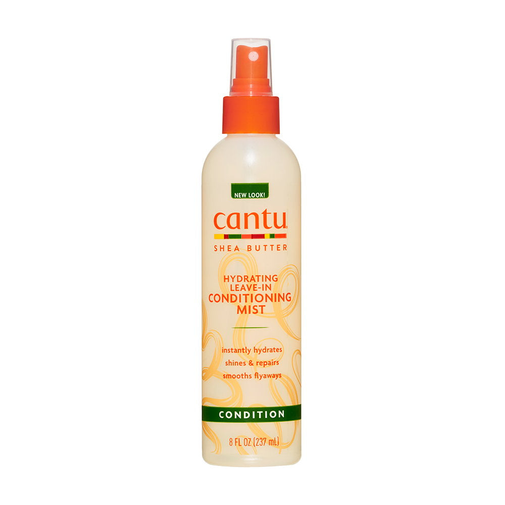 Cantu, Shea Butter, Leave-in balsamspray för hår, Återfuktande, 237 ml