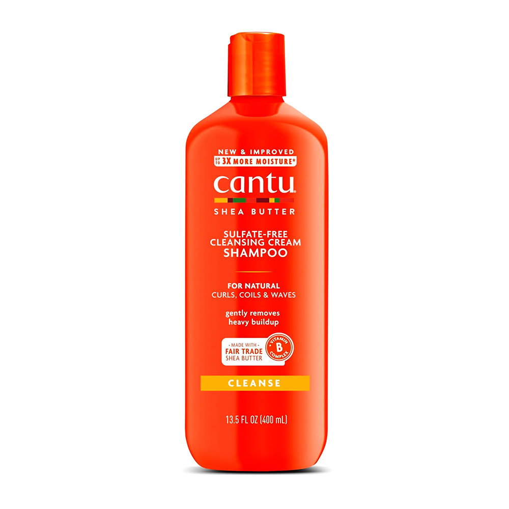 Cantu, Shea Butter, Hårschampo, Mild rengöring, 400 ml