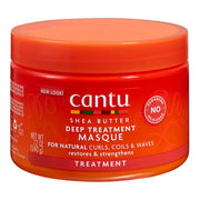 Cantu, Shea Butter, Naturlig, Hårbehandlingskräm mask, Reparation, 340 g