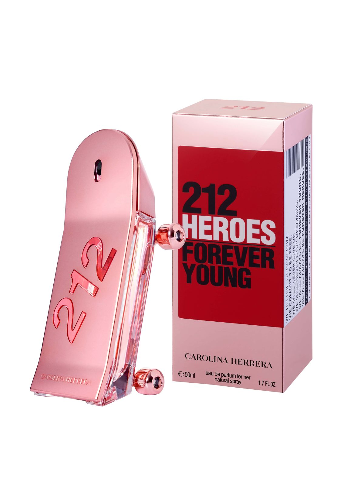 Carolina Herrera, 212 Heroes Forever Young, Parfymvatten, För kvinnor, 50 ml