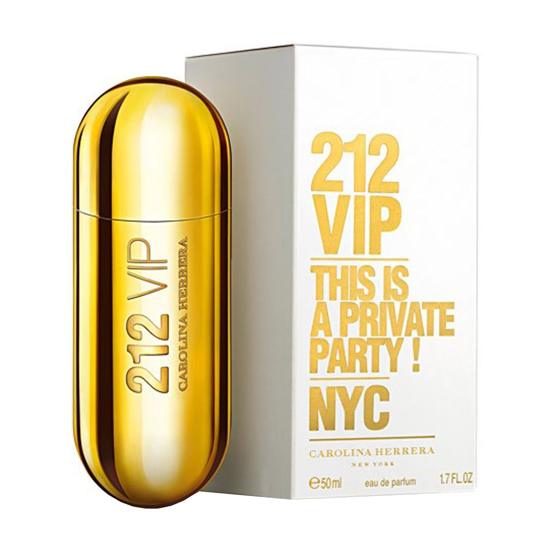Carolina Herrera, 212 VIP, Parfymvatten, För kvinnor, 50 ml