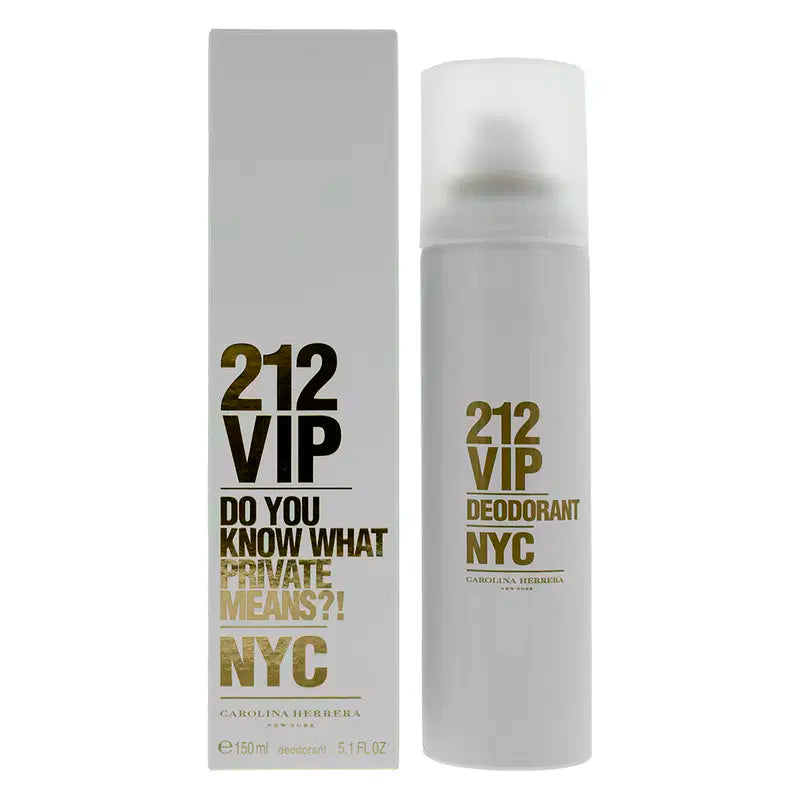 Carolina Herrera, 212 VIP, Deodorantspray, För kvinnor, 150 ml