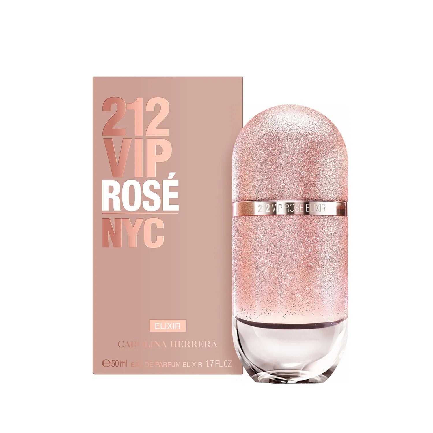 Carolina Herrera, 212 VIP Rose Elixir, Eau de Parfum, För kvinnor, 50 ml