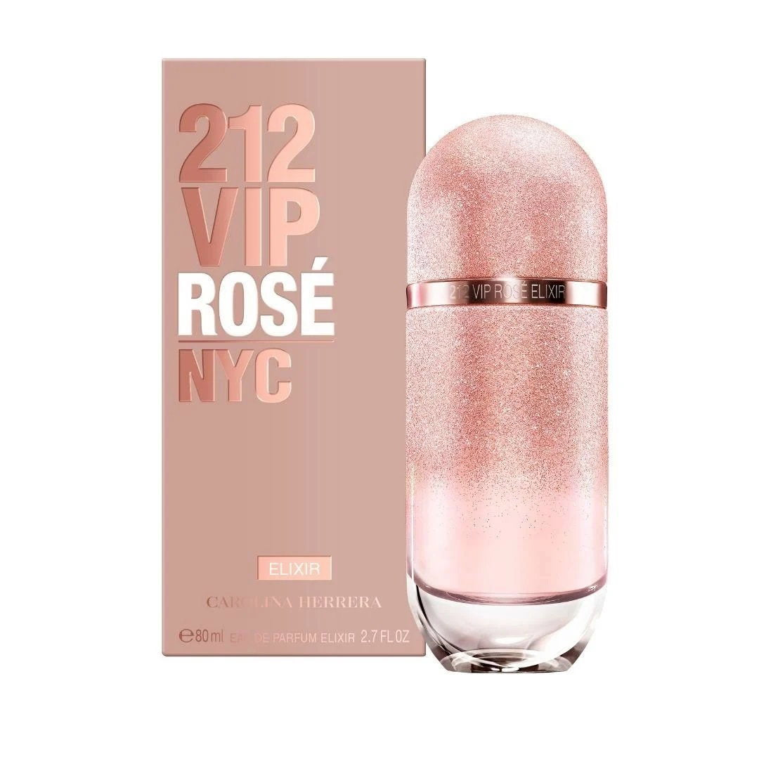 Carolina Herrera, 212 VIP Rose Elixir, Parfymvatten, För kvinnor, 80 ml