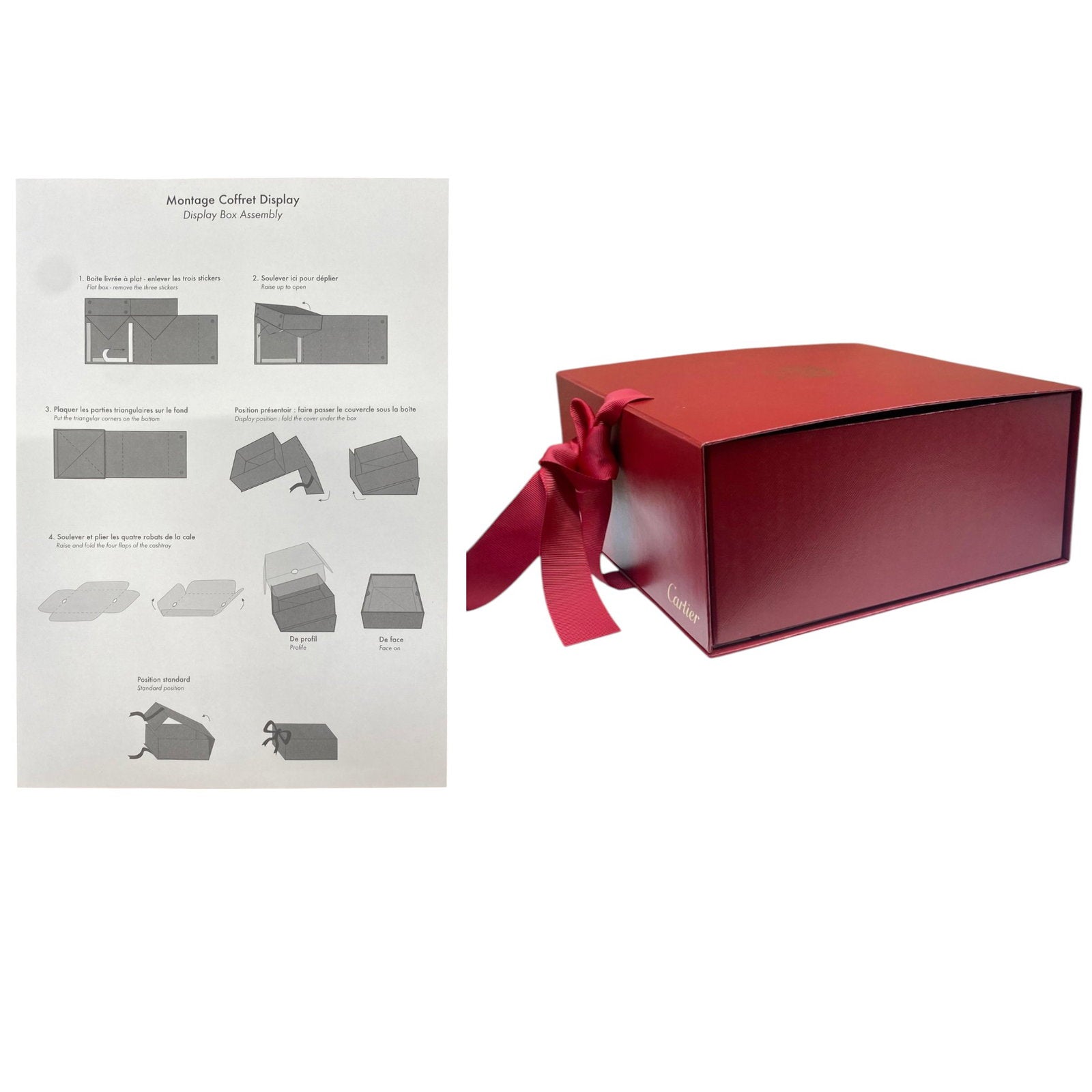 Cartier, Rex, Tom kartonglåda