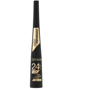 Catrice, 24h Brush Liner, Borste, Matt, Flytande eyeliner, 010, Ultra Black, 3 ml