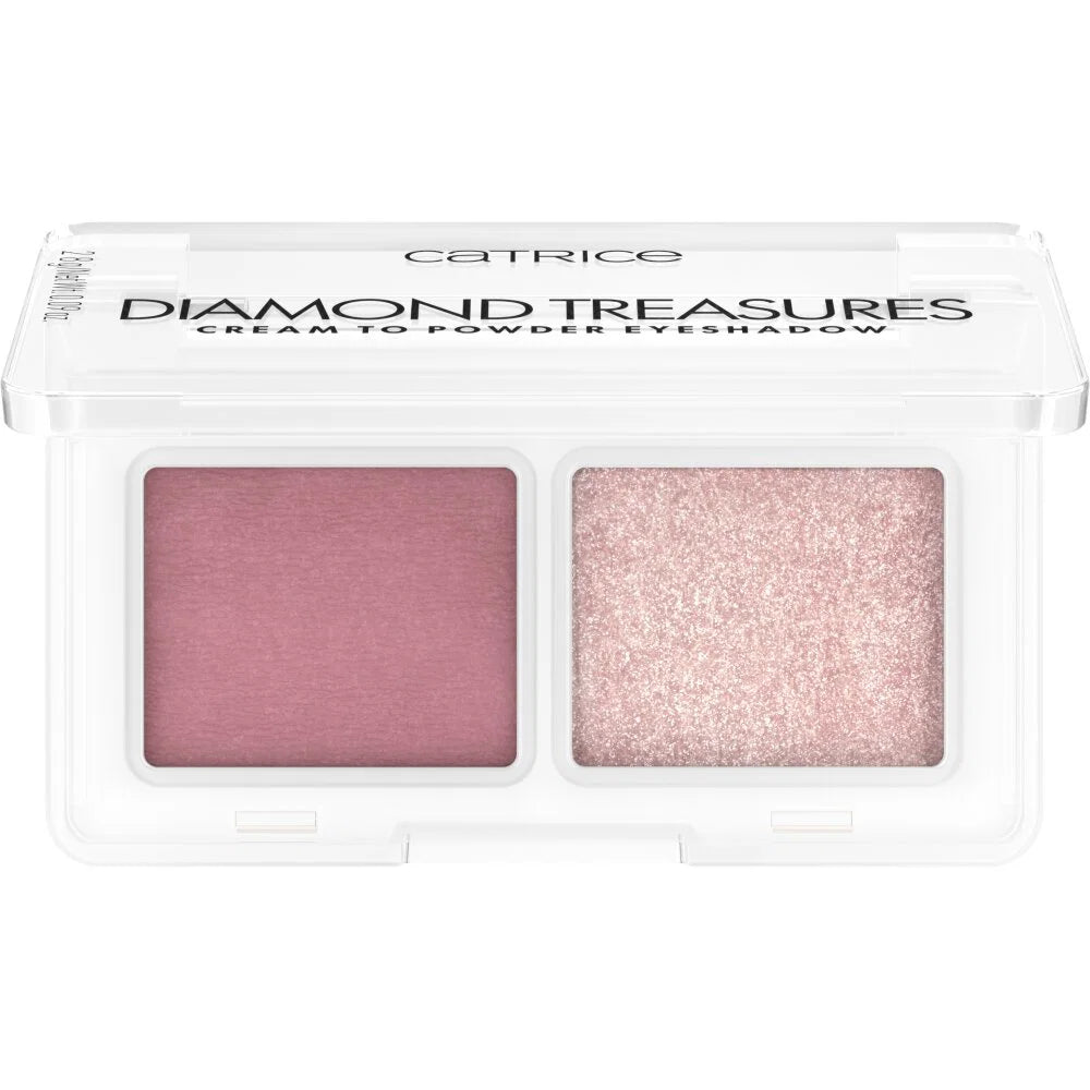 Catrice, Diamond Treasures, Ögonskuggspalett, 020, Fairy Dust, 2 nyanser, 2.8 g