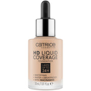 Catrice, HD, Vegan, Matt, Flytande foundation, 036, Hasselnöt, 30 ml