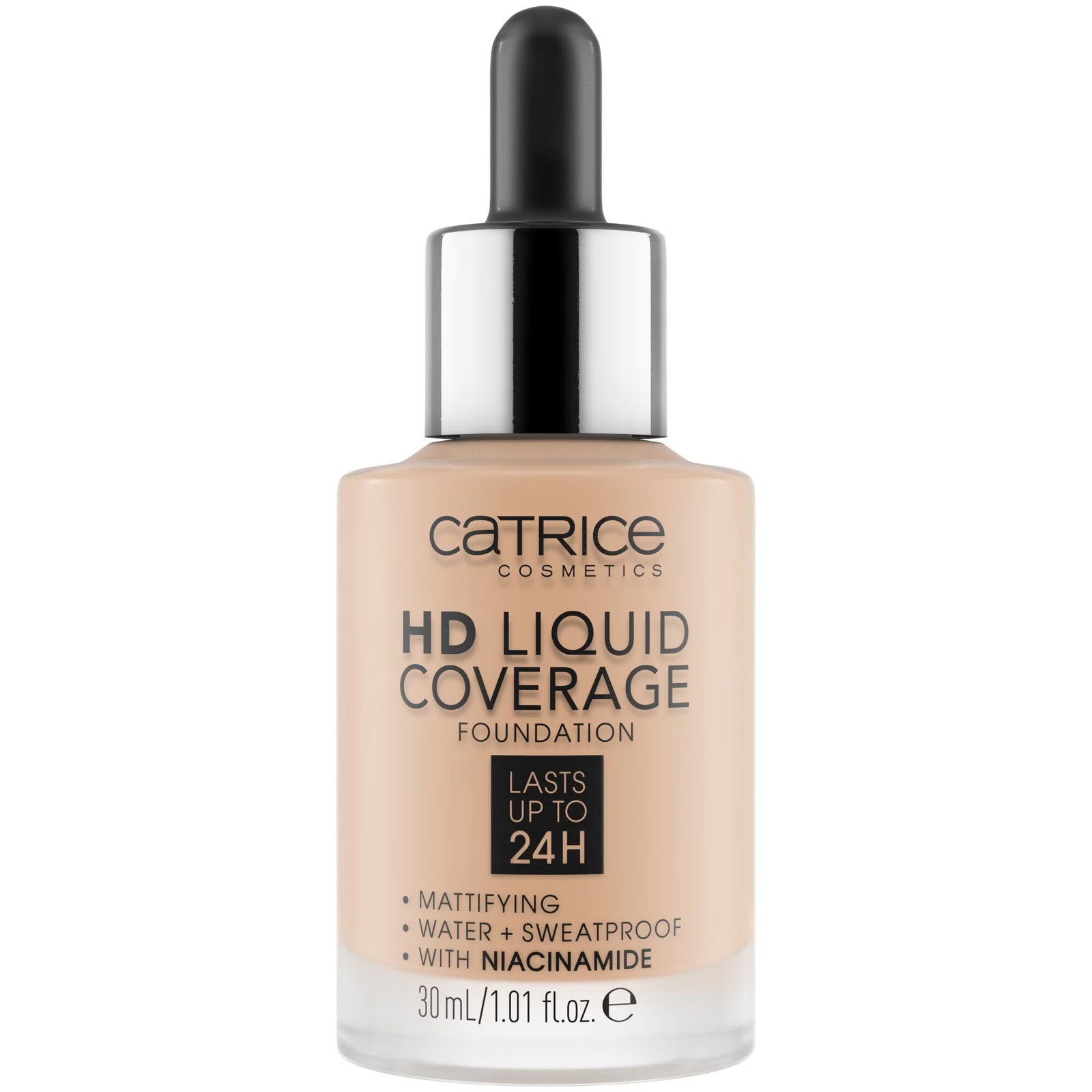 Catrice, HD, Vegan, Matt, Flytande foundation, 046, Camel Beige, 30 ml