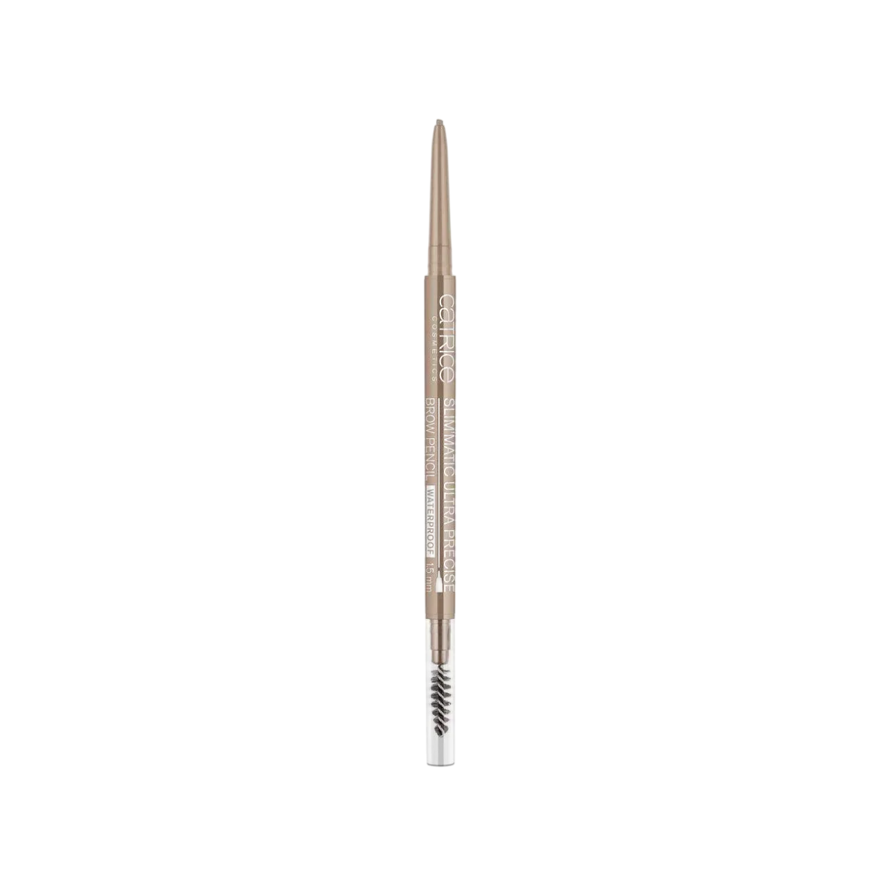 Catrice, Slim Matic, Indragningsbar, Ögonbrynskräm penna & borste 2-i-1, 015, Askblond, 0.05 g