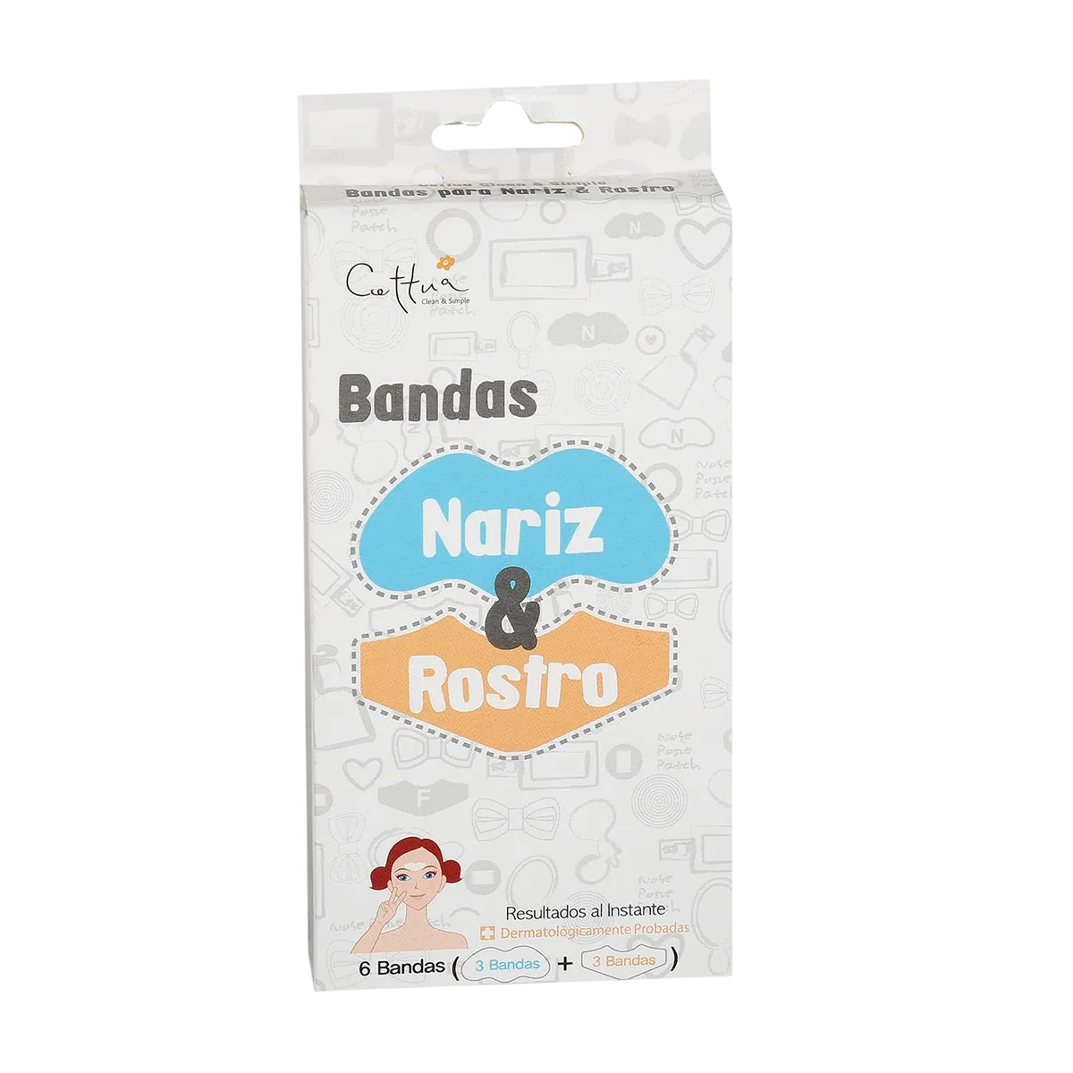 Cettua, Cettua, Cleansing & Exfoliating, Näsremsor, 12 st