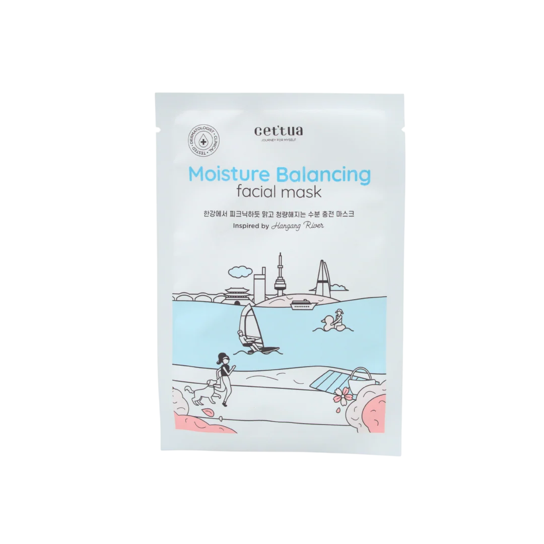 Cettua, Cettua, Moisturising & Balancing, Ansiktsmask, För ansiktet, 20 g