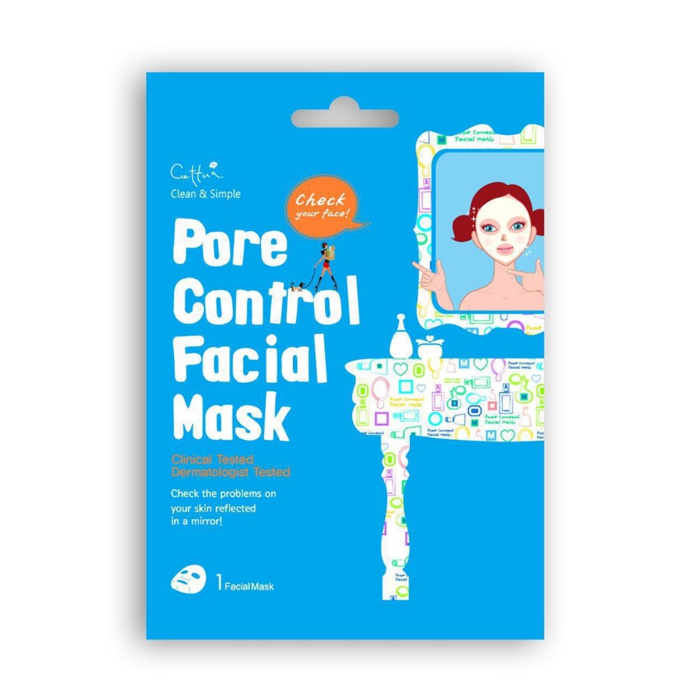 Cettua, Cettua, Pore Control, Ansiktsmask, För ansiktet, 20 g