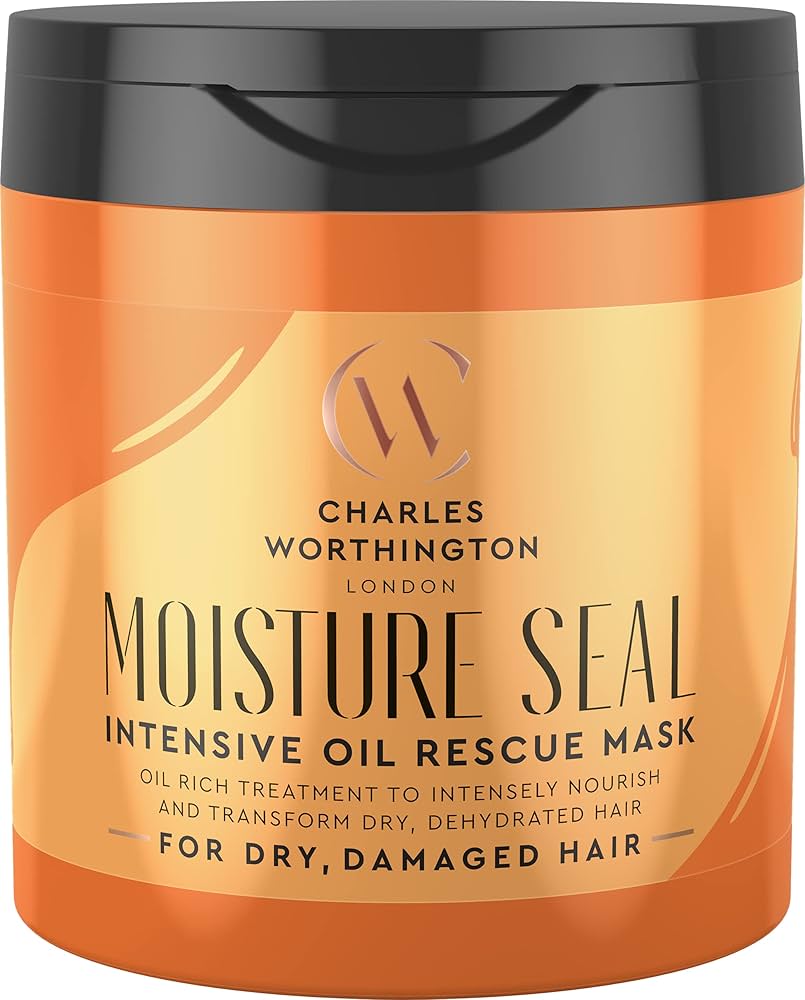 Charles Worthington, Moisture Seal Intensive, Hårbehandlingskräm mask, För återfuktning, 160 ml
