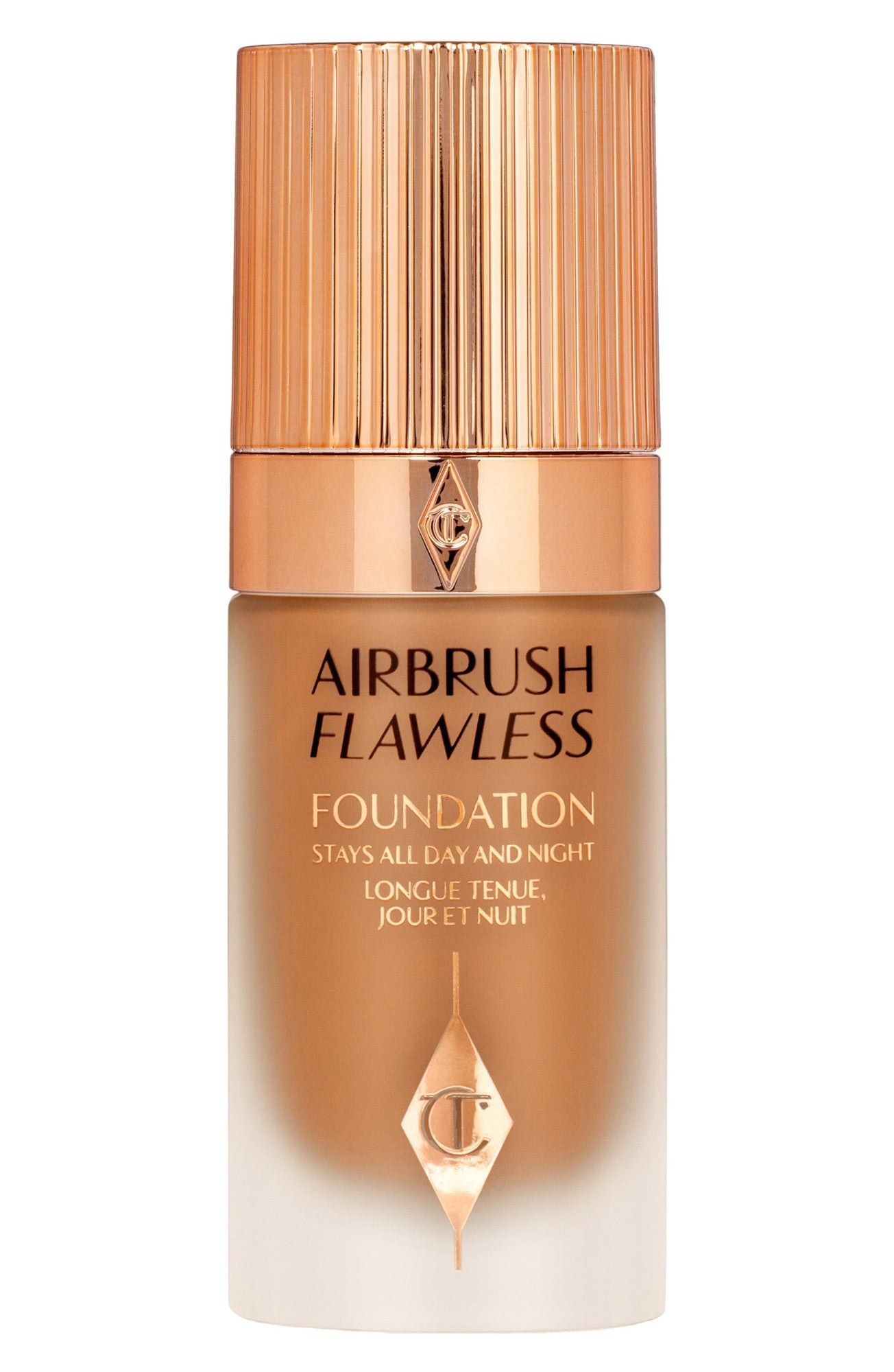 Charlotte Tilbury, Airbrush Flawless, Långvarig användning, Krämfoundation, 12, Cool, 30 ml