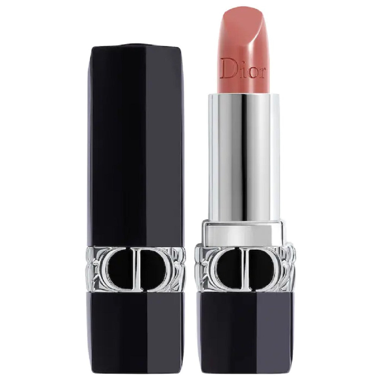 Christian Dior, Couture Colour Floral, Satinfinish, Creamy Lipstick, 100, Nude Look, Refillable, 3.5 g