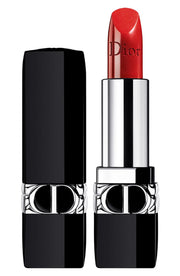 Christian Dior, Couture Colour, Metallic, Krämigt läppstift, 999, Röd, Påfyllningsbar, 3.5 g