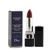 Christian Dior, Couture Colour, Satinfinish, Krämigt läppstift, 743, Röd Zinnia, Påfyllningsbar, 3.5 g