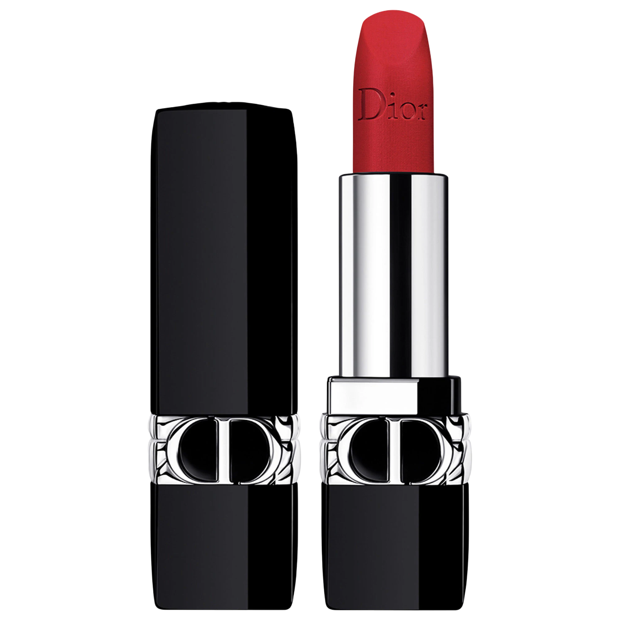 Christian Dior, Couture Colour, Sammet, Krämigt läppstift, 773, Lycka, Påfyllningsbar, 3.5 ml