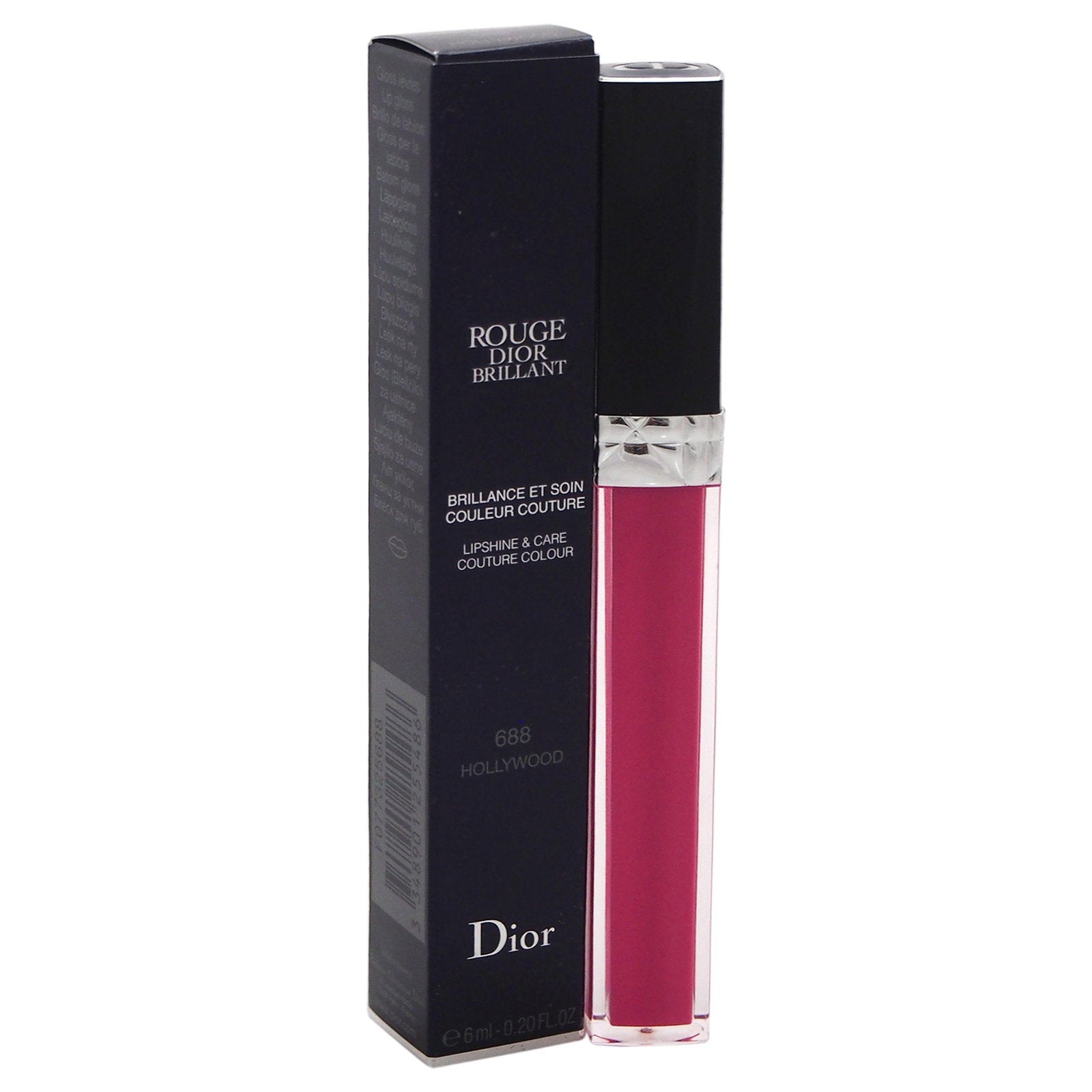 Christian Dior, Dior Brilliant, Skina, Läppglans, SEXTIOÅTTA, Hollywood, 6 ml