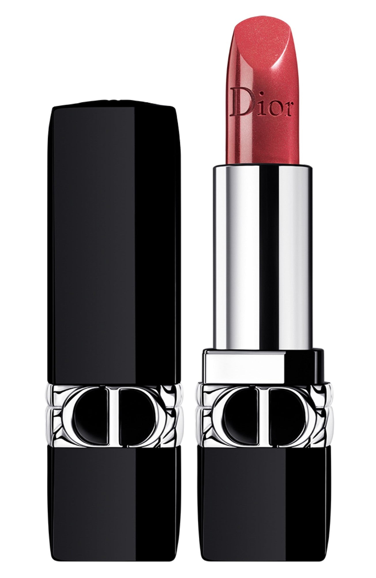 Christian Dior, Dior Rouge, Jojoba, Krämigt läppstift, 525, Älskling, Påfyllningsbar, 3.5 g