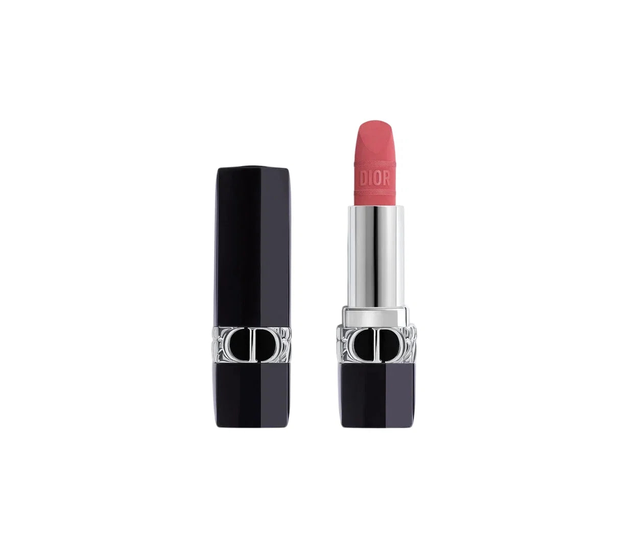 Christian Dior, Dior Rouge, Satinmatt, Krämigt läppstift, 757, Rosa tass, 3.5 g
