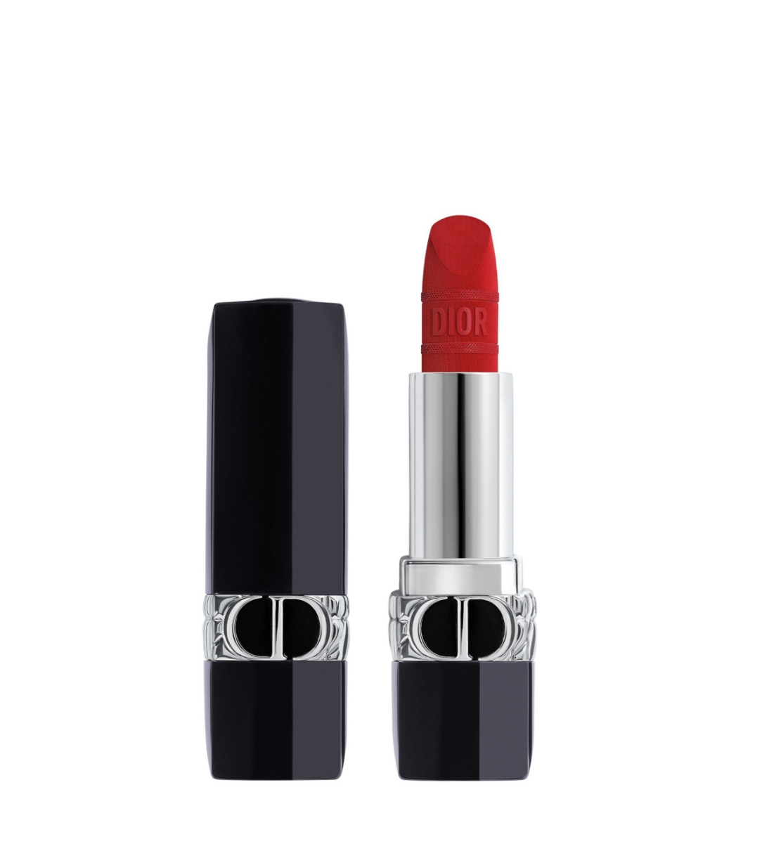 Christian Dior, Dior Rouge, Satinmatt, Krämigt läppstift, Ikoniskt rött, 3,5 g