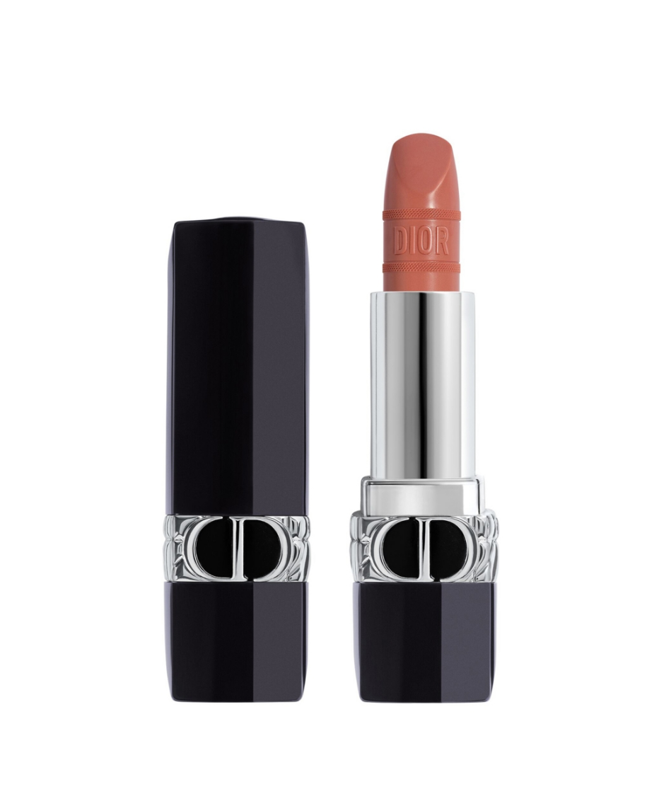 Christian Dior, Dior Rouge, Satinfinish, Krämigt läppstift, Naken Fauve, 3,5 g