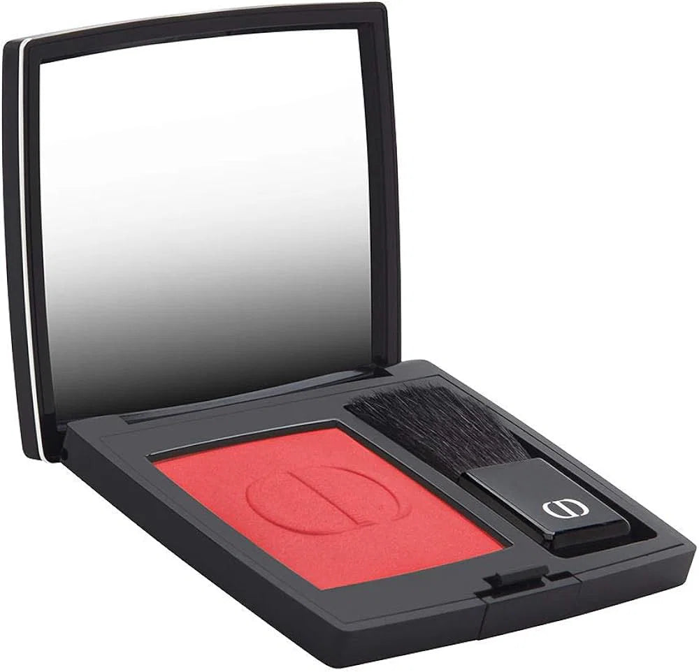 Christian Dior, Dior Rouge, Satinfinish, Blush kompaktpuder, 999, Röd, 6.7 g