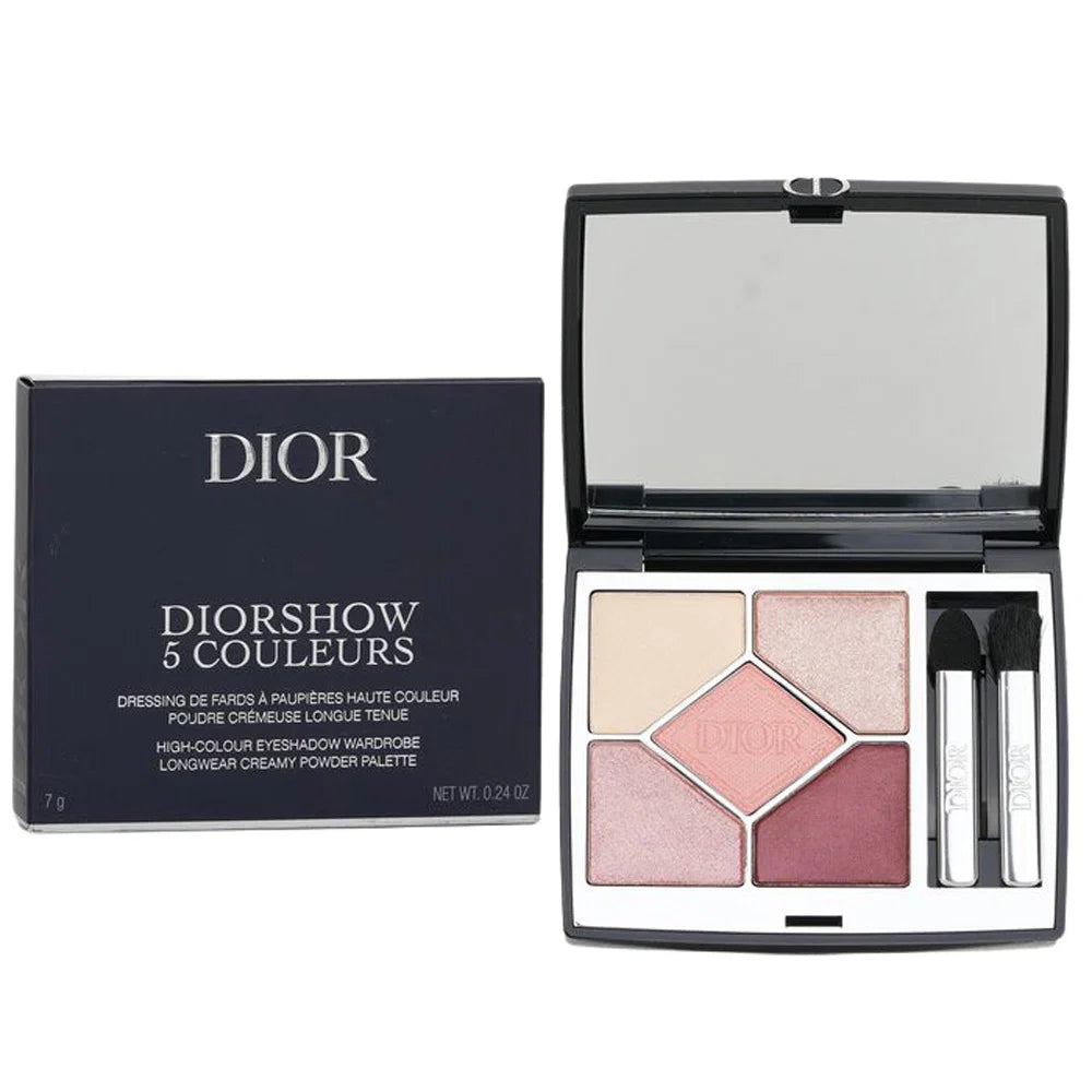 Christian Dior, Diorshow, Eyeshadow Palette, 743, Rose Tulle, 5 shades, 7 g