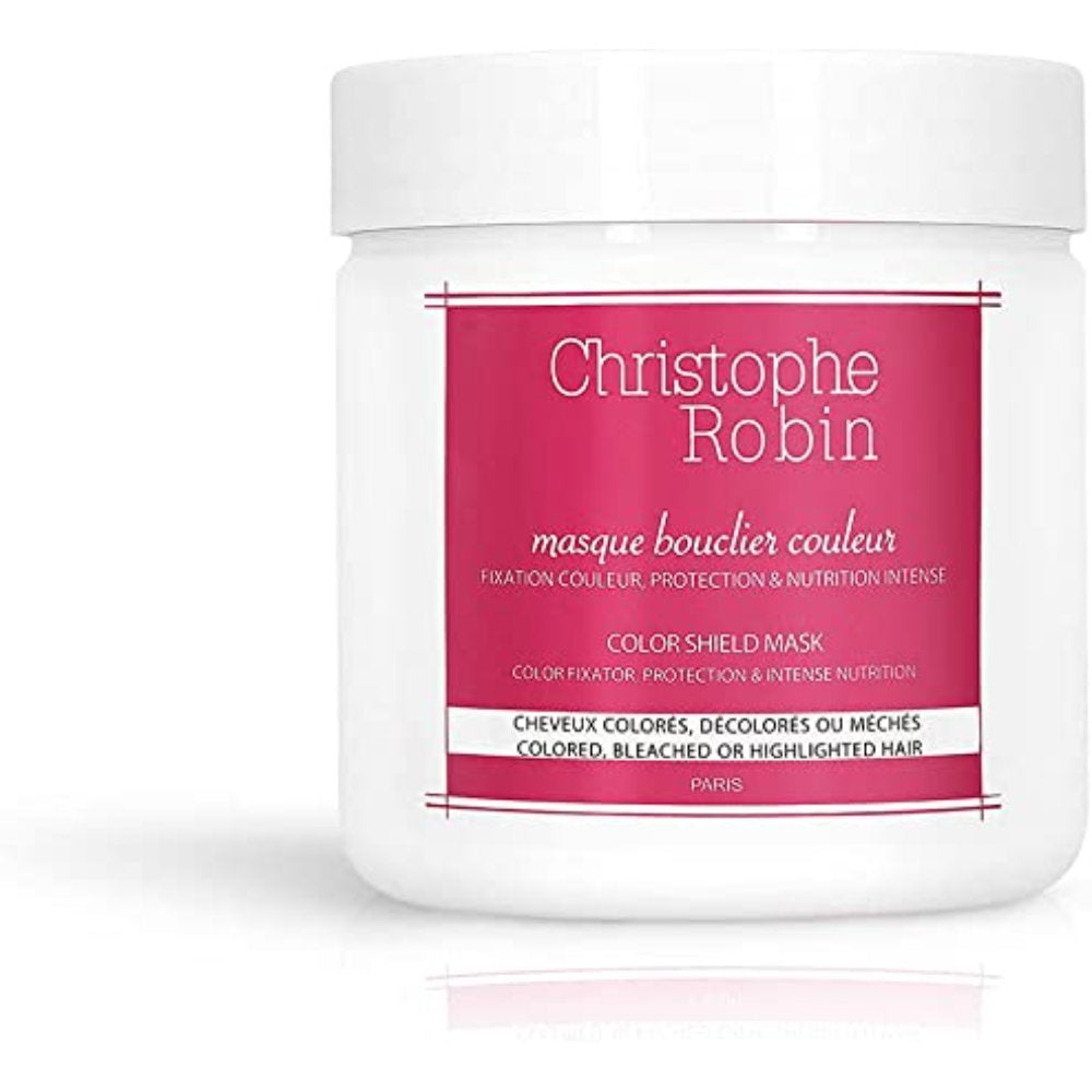 Christophe Robin, Colour Shield, Hårbehandlingskräm mask, För färgskydd, 1000 ml
