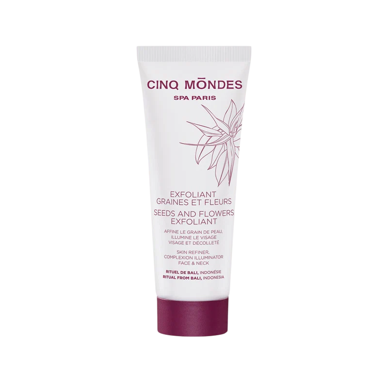 Cinq Mondes, Seeds and Flowers, Upplysning, Exfolierande kräm, 150 ml