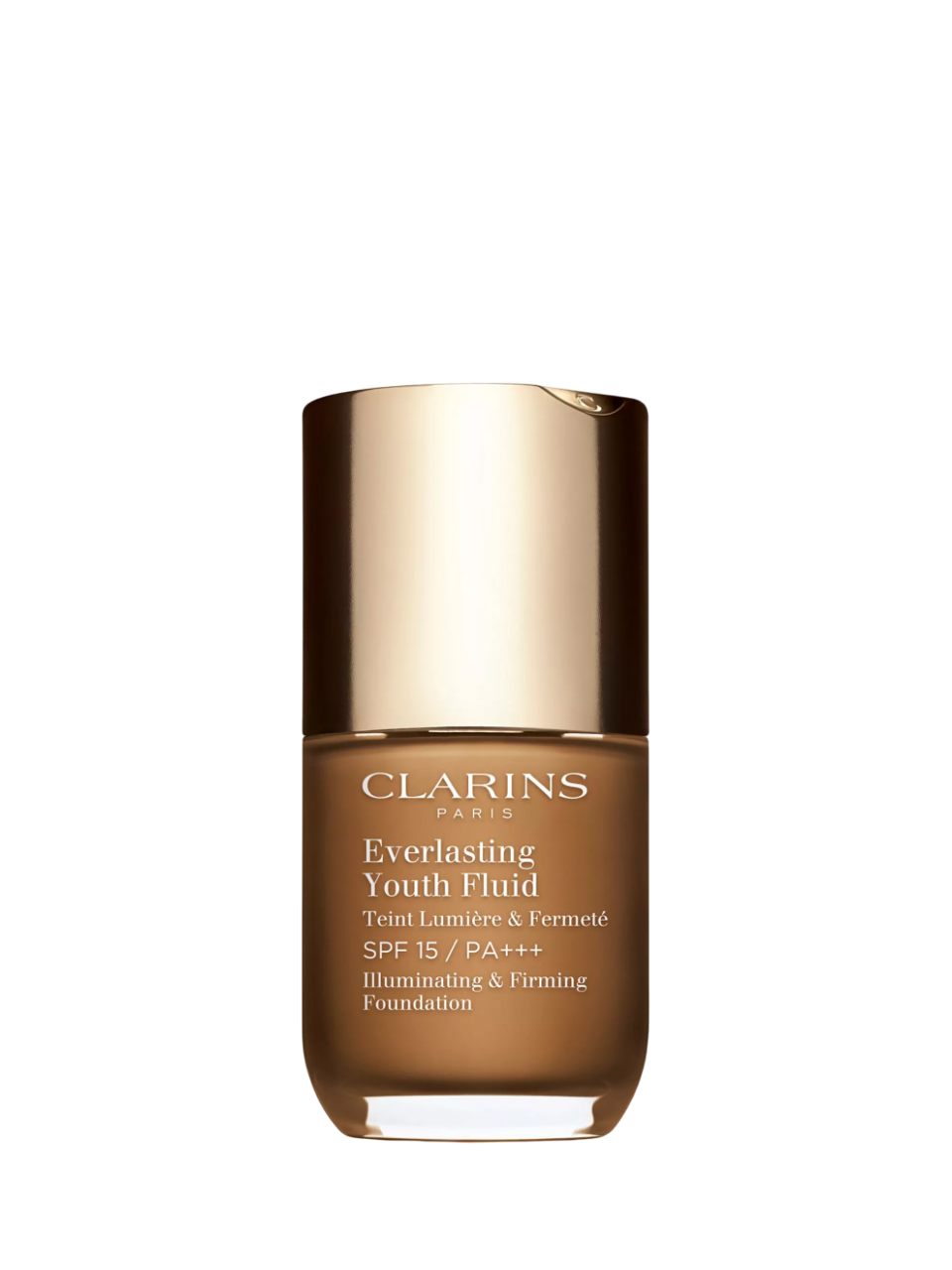 Clarins, Everlasting Youth, Strålande, Flytande foundation, 118, Sienna, SPF 15, 30 ml